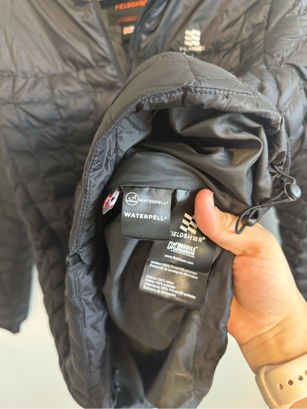 Fieldsheer Women's Heated Puffer Jacket Mobile Heat *No Battery* Large - Picture 12 of 13